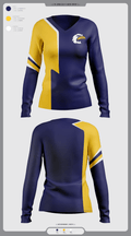 Liberty North High School Wrestling 88042593 Women's Long Sleeve V-neck Shirt - 1