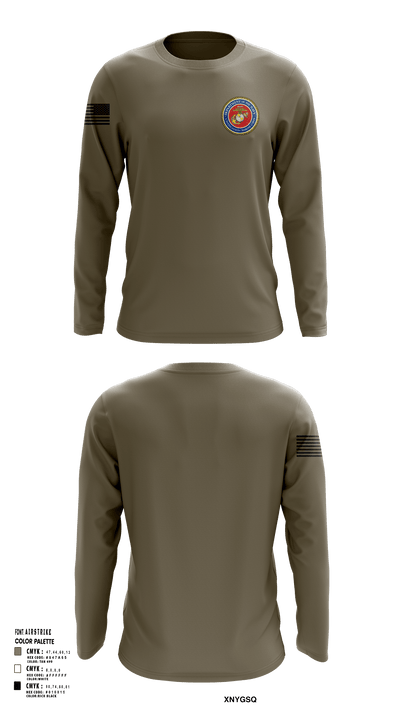 189/34th unit 69510523 Long Sleeve Performance Shirt - 119