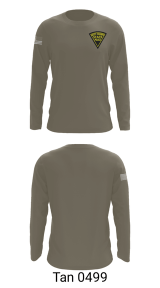 Long Sleeve Performance Shirt, West Virginia State Police, Police, Teamtime, Team time, sublimation, custom sports apparel, team uniforms, spirit wear, spiritwear, sports uniforms, custom shirts, team store, custom team store, fundraiser sports, apparel fundraiser