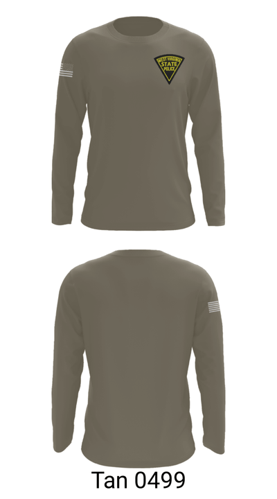 West Virginia State Police 52894228 Long Sleeve Performance Shirt - 63