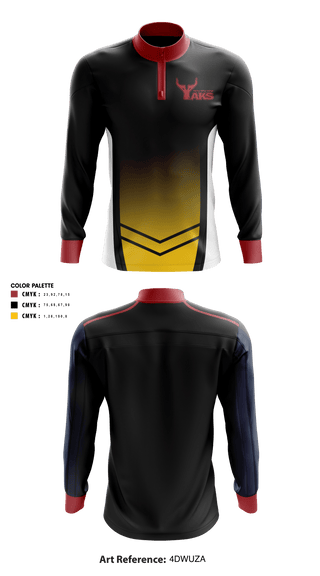 Quarter Zip Jacket, Yakima Valley College Volleyball, Women's Volleyball, Teamtime, Team time, sublimation, custom sports apparel, team uniforms, spirit wear, spiritwear, sports uniforms, custom shirts, team store, custom team store, fundraiser sports, apparel fundraiser