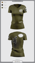 CYD Inc 87712916 Women's Short Sleeve V-neck Shirt - 3