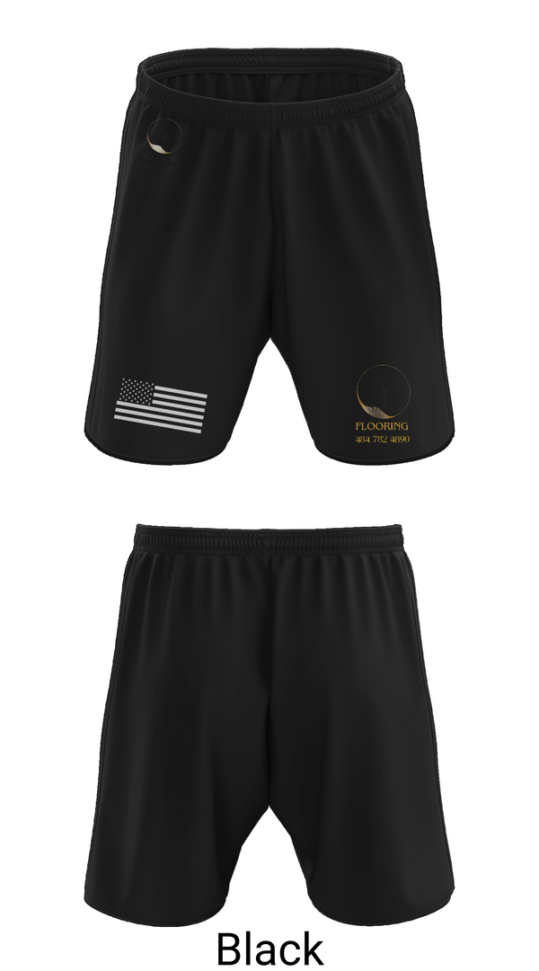 Athletic Shorts With Pockets, DF EXQUISITE FLOORING, , Teamtime, Team time, sublimation, custom sports apparel, team uniforms, spirit wear, spiritwear, sports uniforms, custom shirts, team store, custom team store, fundraiser sports, apparel fundraiser