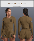 238 Th 52245762 Women's Long Sleeve V-neck Shirt - 2