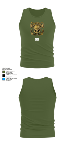 Tank Top, DB, Navy, Teamtime, Team time, sublimation, custom sports apparel, team uniforms, spirit wear, spiritwear, sports uniforms, custom shirts, team store, custom team store, fundraiser sports, apparel fundraiser