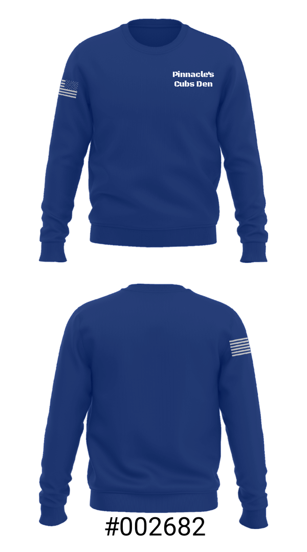 Crew Neck Sweatshirt, Pinnacle's Cubs Den, , Teamtime, Team time, sublimation, custom sports apparel, team uniforms, spirit wear, spiritwear, sports uniforms, custom shirts, team store, custom team store, fundraiser sports, apparel fundraiser