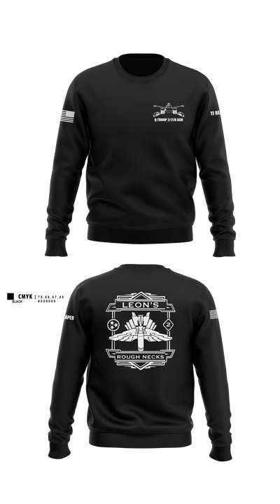 Q TROOP 2/278 ACR 39002186 Crew Neck Sweatshirt - 9