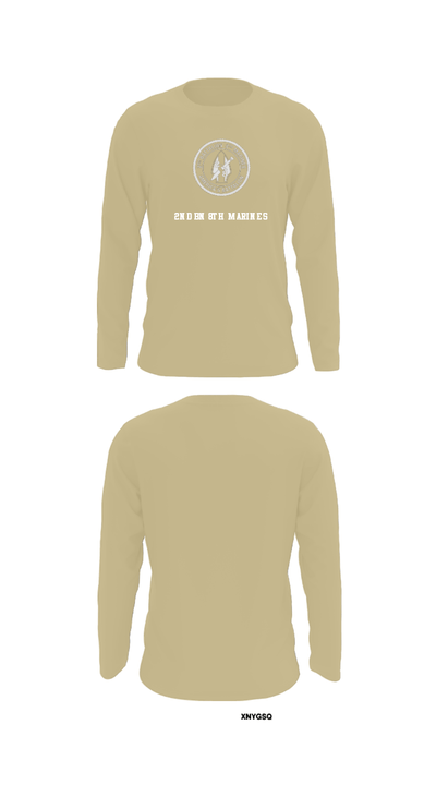 2nd bn 8th Marines 22362545 Long Sleeve Performance Shirt - 92