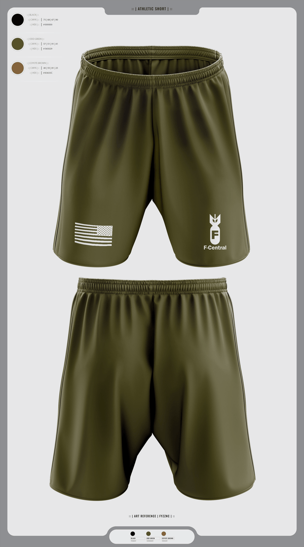 Athletic Shorts With Pockets, F Central, Police, Teamtime, Team time, sublimation, custom sports apparel, team uniforms, spirit wear, spiritwear, sports uniforms, custom shirts, team store, custom team store, fundraiser sports, apparel fundraiser