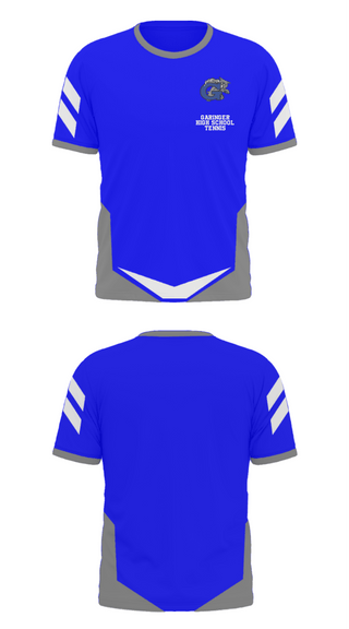Short Sleeve Performance Polo, Garinger High School Tennis, Spirit Store, Teamtime, Team time, sublimation, custom sports apparel, team uniforms, spirit wear, spiritwear, sports uniforms, custom shirts, team store, custom team store, fundraiser sports, apparel fundraiser