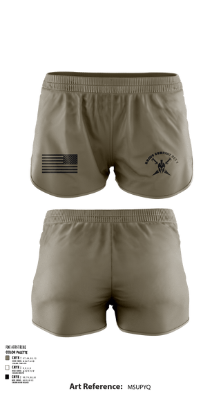 Ranger Panties, Bravo Company Det 1 Recruiting and Retention Battalion, National Guard, Teamtime, Team time, sublimation, custom sports apparel, team uniforms, spirit wear, spiritwear, sports uniforms, custom shirts, team store, custom team store, fundraiser sports, apparel fundraiser