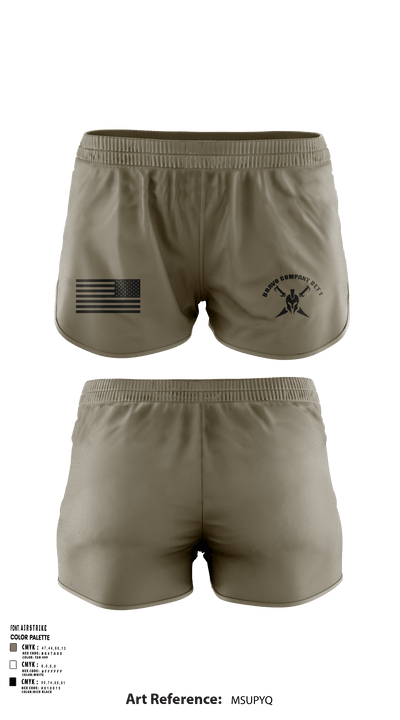 Bravo Company Det 1 Recruiting and Retention Battalion 79622456 Ranger Panties - 127