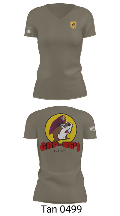 1-1 SFG(A), S-3 84488756 Women's Short Sleeve V-neck Shirt - 68