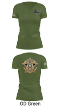 Maverick County Constable PCT 4 23255361 Women's Short Sleeve V-neck Shirt - 46