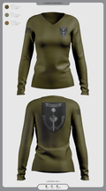 Brockport freedom eagles 89758878 Women's Long Sleeve V-neck Shirt -1 1