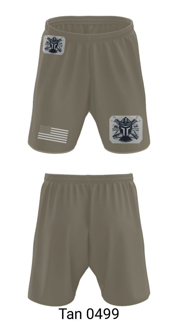 Athletic Shorts With Pockets, 2-4 GSAB ECHO CO., Army, Teamtime, Team time, sublimation, custom sports apparel, team uniforms, spirit wear, spiritwear, sports uniforms, custom shirts, team store, custom team store, fundraiser sports, apparel fundraiser