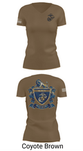 MHS MCJROTC 59562890 Women's Short Sleeve V-neck Shirt - 8