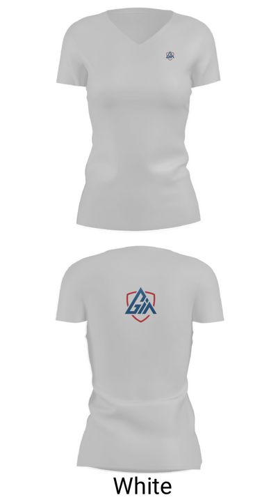 Gia Insurance 46004166 Women's Short Sleeve V-neck Shirt - 19