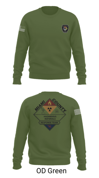 Crew Neck Sweatshirt, Miami County Hazmat, , Teamtime, Team time, sublimation, custom sports apparel, team uniforms, spirit wear, spiritwear, sports uniforms, custom shirts, team store, custom team store, fundraiser sports, apparel fundraiser