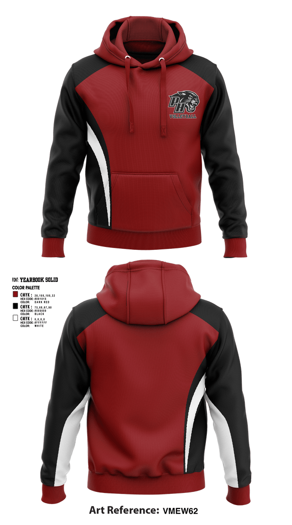 Hoodie, Panthers Volleyball, Women's Volleyball, Teamtime, Team time, sublimation, custom sports apparel, team uniforms, spirit wear, spiritwear, sports uniforms, custom shirts, team store, custom team store, fundraiser sports, apparel fundraiser