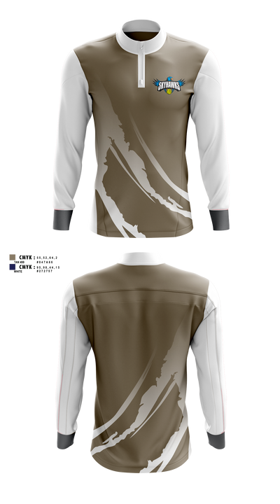 Simcoe Tennis Skyhawks Quarter Zip Jacket - 15