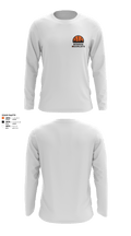 Monroe High School Basketball 86135082 Long Sleeve Performance Shirt - 2