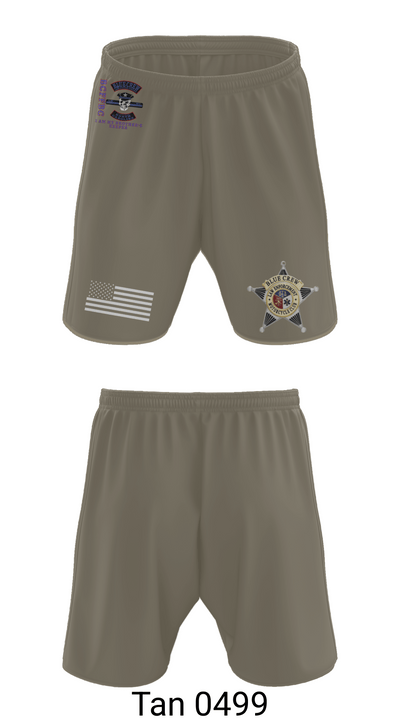 Bluecrew law enforcement motorcycle club 56909917 Athletic Shorts With Pockets - 66