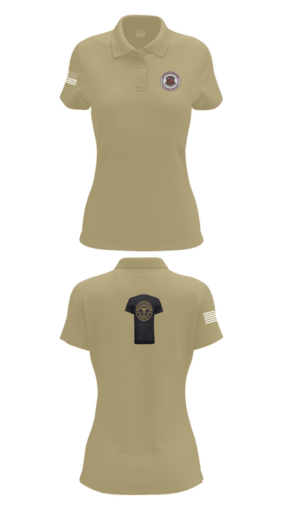 BOLC 187TH 66785601 Women's Short Sleeve Performance Polo  - 95