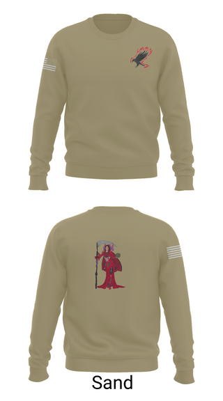 Crew Neck Sweatshirt, A Co. 152 BEB, Army, Teamtime, Team time, sublimation, custom sports apparel, team uniforms, spirit wear, spiritwear, sports uniforms, custom shirts, team store, custom team store, fundraiser sports, apparel fundraiser