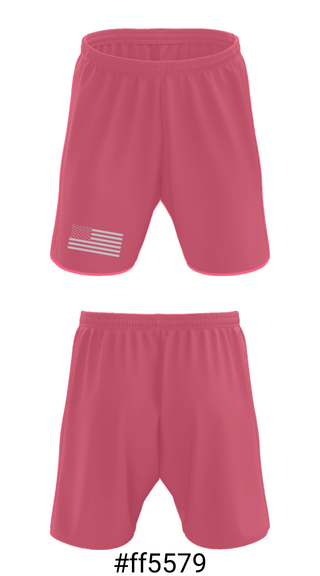 Athletic Shorts With Pockets, Hot Shots, Women's Basketball, Teamtime, Team time, sublimation, custom sports apparel, team uniforms, spirit wear, spiritwear, sports uniforms, custom shirts, team store, custom team store, fundraiser sports, apparel fundraiser