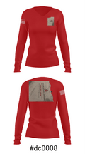 Dynamic General Repairs Inc 7883541 Women's Long Sleeve V-neck Shirt - 20