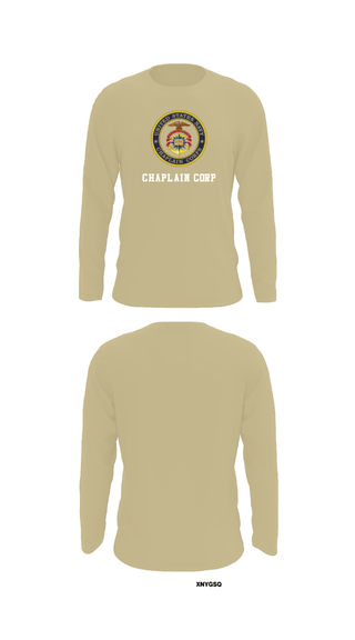 Long Sleeve Performance Shirt, Chaplain Corp, Navy, Teamtime, Team time, sublimation, custom sports apparel, team uniforms, spirit wear, spiritwear, sports uniforms, custom shirts, team store, custom team store, fundraiser sports, apparel fundraiser