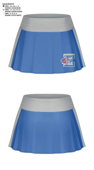 Estacado High School Cheer 9310800 Skort - 41
