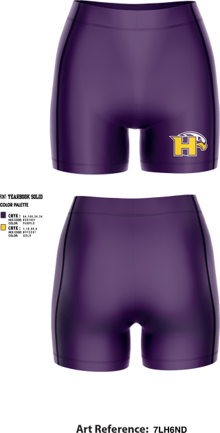 Womens Compression Shorts, Hanford High School Volleyball, Women's Volleyball, Teamtime, Team time, sublimation, custom sports apparel, team uniforms, spirit wear, spiritwear, sports uniforms, custom shirts, team store, custom team store, fundraiser sports, apparel fundraiser