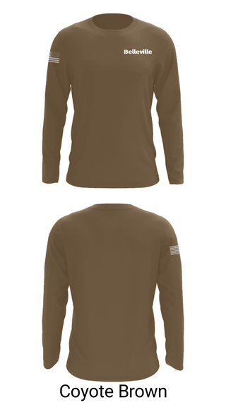 Long Sleeve Performance Shirt, Belleville, Police, Teamtime, Team time, sublimation, custom sports apparel, team uniforms, spirit wear, spiritwear, sports uniforms, custom shirts, team store, custom team store, fundraiser sports, apparel fundraiser