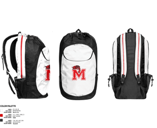 Gear Bag, Morrison High School Basketball, Women's Basketball, Teamtime, Team time, sublimation, custom sports apparel, team uniforms, spirit wear, spiritwear, sports uniforms, custom shirts, team store, custom team store, fundraiser sports, apparel fundraiser