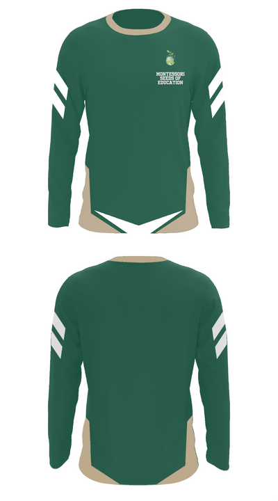 Montessori Seeds Of Education 51298826 Long Sleeve Performance Shirt - 33