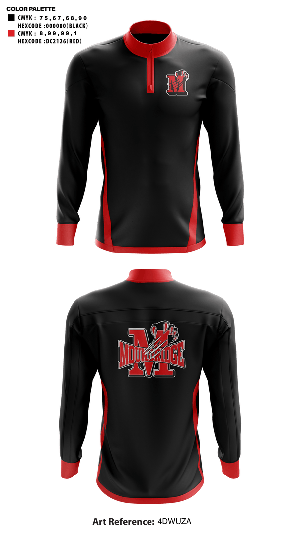Quarter Zip Jacket, Moundridge High School Basketball, Women's Basketball, Teamtime, Team time, sublimation, custom sports apparel, team uniforms, spirit wear, spiritwear, sports uniforms, custom shirts, team store, custom team store, fundraiser sports, apparel fundraiser