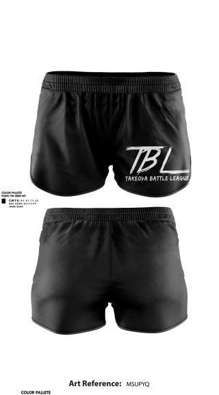 Womens Shorts, Takeova Battle League, , Teamtime, Team time, sublimation, custom sports apparel, team uniforms, spirit wear, spiritwear, sports uniforms, custom shirts, team store, custom team store, fundraiser sports, apparel fundraiser