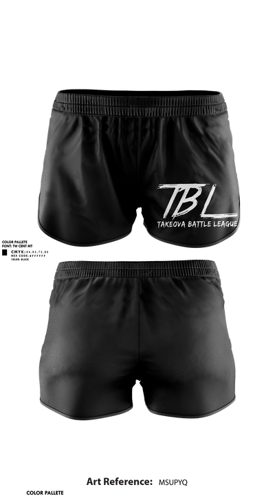 Takeova Battle League 34316544 Women's Shorts - 1