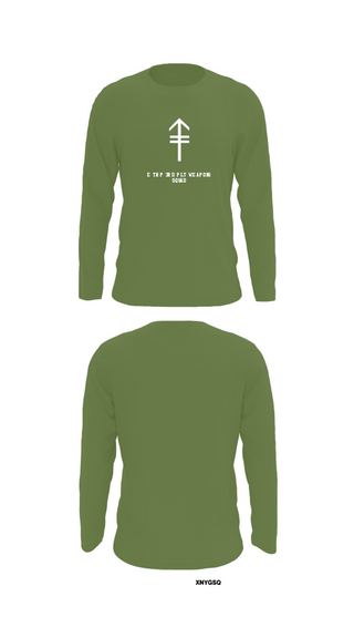 Long Sleeve Performance Shirt, 2/2 3rd PLT Weapon SquadE TRP 3RD PLT WEAPONS SQUAD, Army, Teamtime, Team time, sublimation, custom sports apparel, team uniforms, spirit wear, spiritwear, sports uniforms, custom shirts, team store, custom team store, fundraiser sports, apparel fundraiser