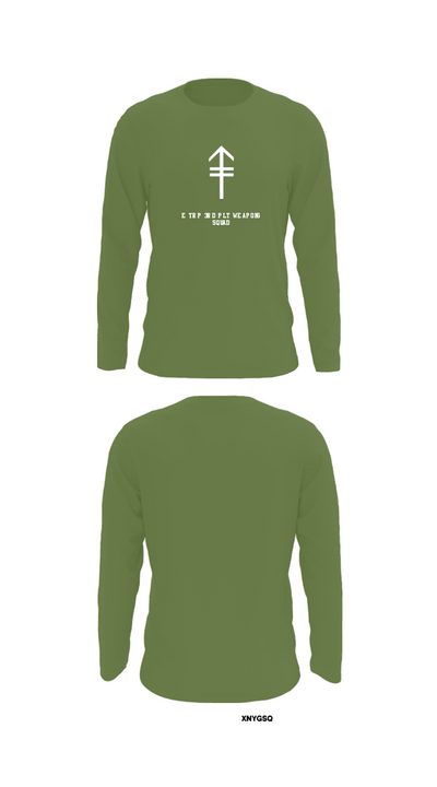 2/2 3rd PLT Weapon Squad 26092004 Long Sleeve Performance Shirt - 52