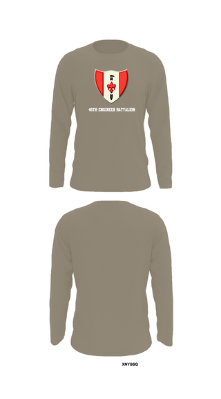 Long Sleeve Performance Shirt, 46th Engineer Battalion, Army, Teamtime, Team time, sublimation, custom sports apparel, team uniforms, spirit wear, spiritwear, sports uniforms, custom shirts, team store, custom team store, fundraiser sports, apparel fundraiser