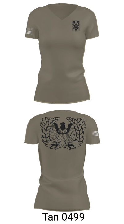 2/43 ADA 6509323 Women's Short Sleeve V-neck Shirt - 68