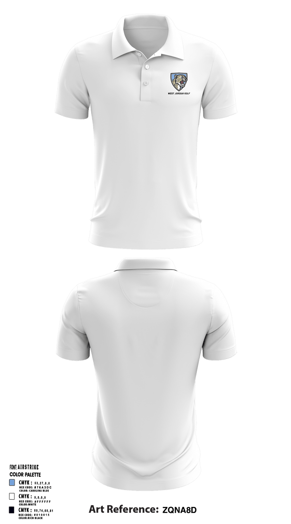 Short Sleeve Performance Polo, West Jordan High School Golf, Golf, Teamtime, Team time, sublimation, custom sports apparel, team uniforms, spirit wear, spiritwear, sports uniforms, custom shirts, team store, custom team store, fundraiser sports, apparel fundraiser