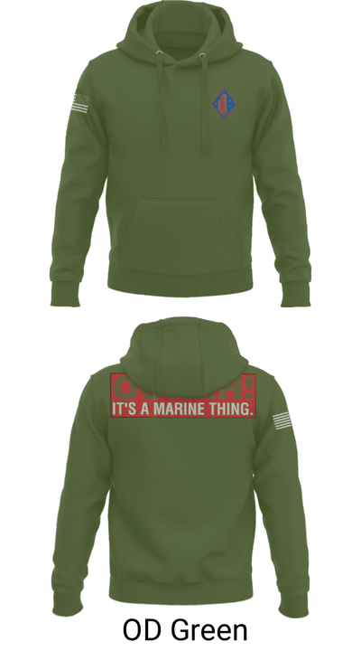 1st Marine Regiment 32808075 Hoodie - 44