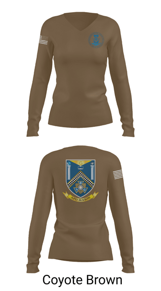 Womens Long Sleeve Vneck Shirt, 718 CES, Air Force, Teamtime, Team time, sublimation, custom sports apparel, team uniforms, spirit wear, spiritwear, sports uniforms, custom shirts, team store, custom team store, fundraiser sports, apparel fundraiser