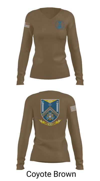 718 CES 21682308 Women's Long Sleeve V-neck Shirt - 17