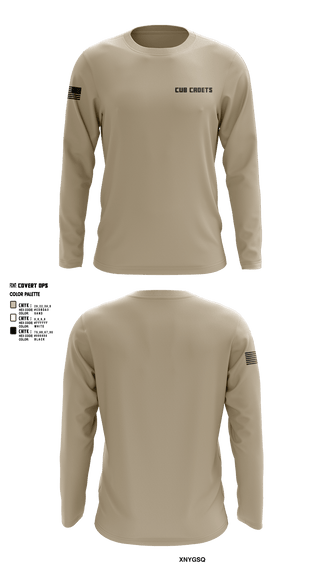 Long Sleeve Performance Shirt, Cub Cadets, , Teamtime, Team time, sublimation, custom sports apparel, team uniforms, spirit wear, spiritwear, sports uniforms, custom shirts, team store, custom team store, fundraiser sports, apparel fundraiser