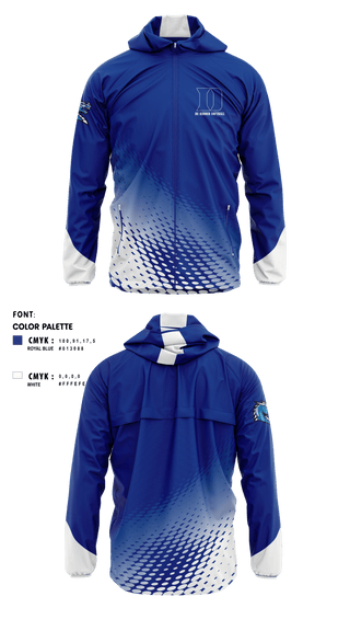 Windbreaker, De Ridder High School Softball, Softball, Teamtime, Team time, sublimation, custom sports apparel, team uniforms, spirit wear, spiritwear, sports uniforms, custom shirts, team store, custom team store, fundraiser sports, apparel fundraiser